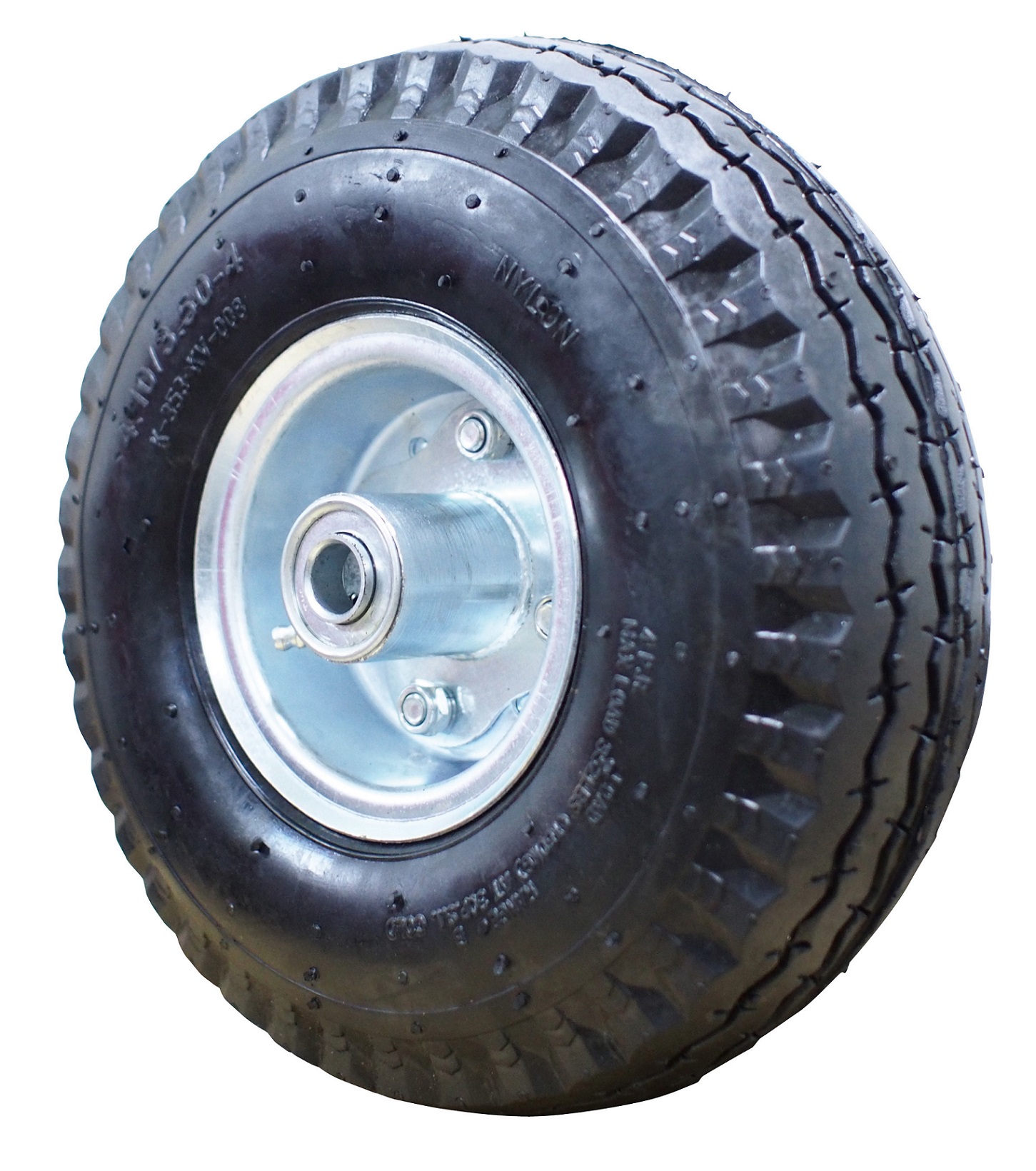 10 inch Pneumatic Air tire on steel rim