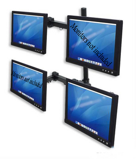 Quad LCD Monitor Stand