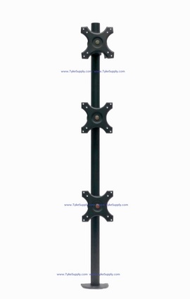 Vertical Triple Monitor Stand