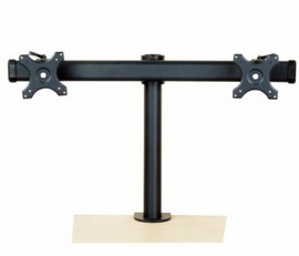 Dual Monitor Stand Curved Arm